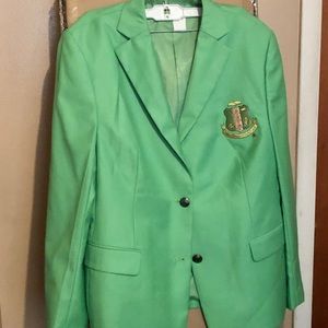 AKA Green Crest Blazer 18M